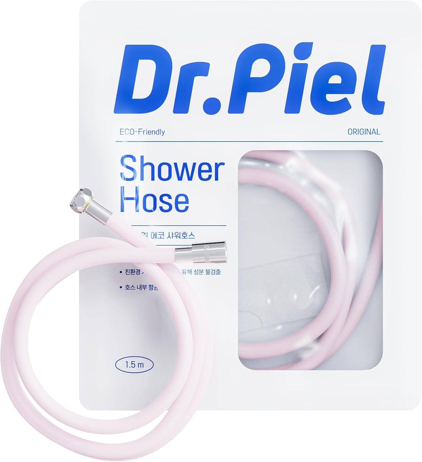 Dr. Piel Eco-Shower Hose Original White 79 Inches