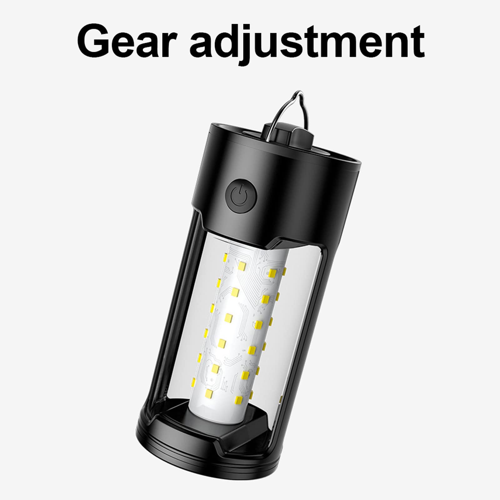 Luces LED portátiles para acampar, 4 linternas de camping superbrillantes alimentadas por batería, IPX45 impermeables 800 lúmenes lámparas de camping para interiores y exteriores huracán en el hogar