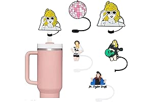 Taylor Swift Silicone Straw Covers for Stanley Cup 30oz & 40oz