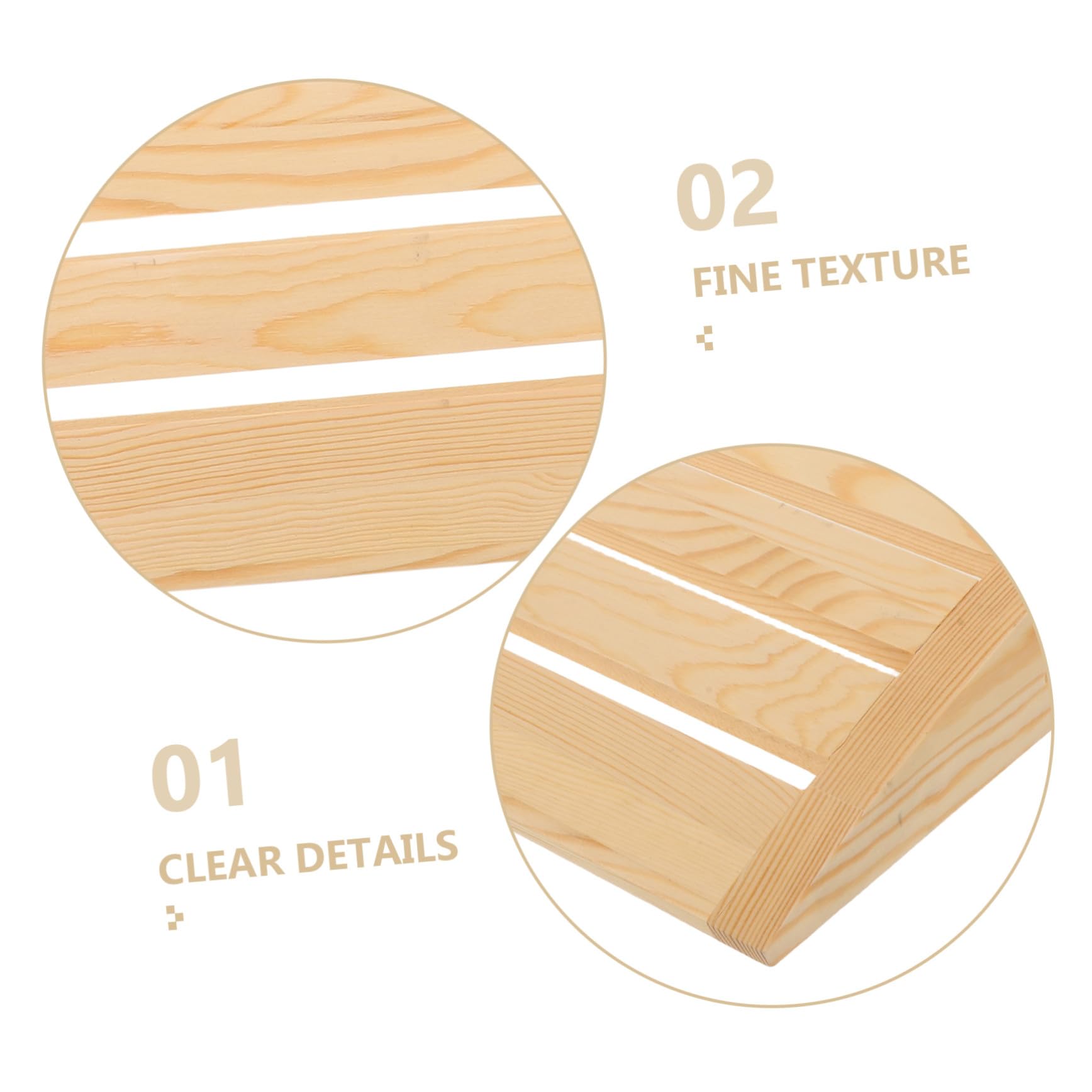 SHINEOFI Oreiller Bois Naturel pour Sauna Coussin Ergonomique de Cervical et Lombaire Accessoire Spa pour Bain Vapeur et Détente