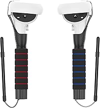 Controller Accessories for Oculus Quest 2, AMVR Gorilla Tag Long Arms Extension Grip,Beat Saber Handles Extension Grip Compatible with Meta Quest 2/Quest 1/Rift S Controller Accessories,VR Game Handle