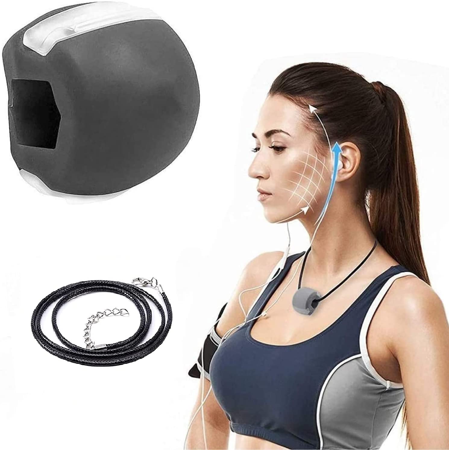 Buy Juxori Jaw Exerciser Chew Ball & Neck Toning Exerciser, Double Chin