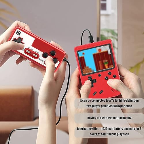 Miniatura 5 de Portable Retro Gaming Console, 3.0 inch Screen, 400 Classic Games (Grey)