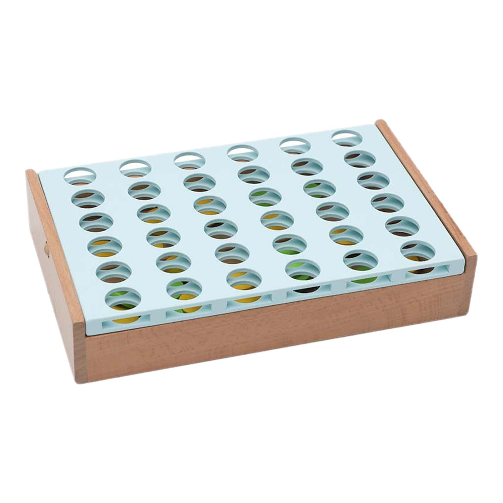 Toy 4 in A Row Wooden Board Game Educational Toy for 6 Years Old Kids Boys Girls Contemporary Manufacture-image-44