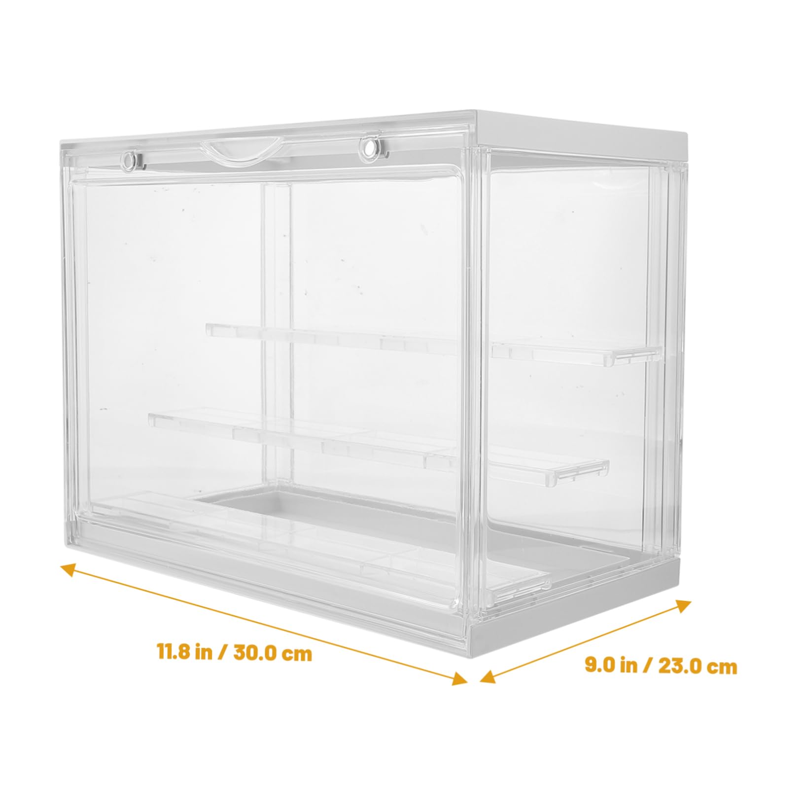 Caja de Exhibición para Figuras de 3 Capas en Abs Transparente