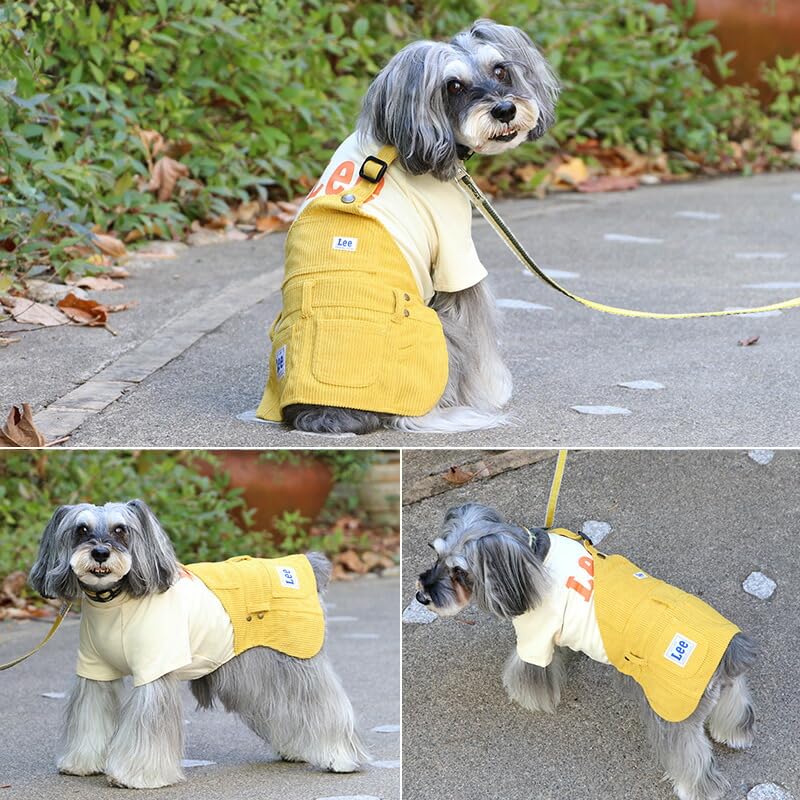 Amazon | ペットパラダイス 犬 服 春 犬の服 スカートつなぎ Lee 小型