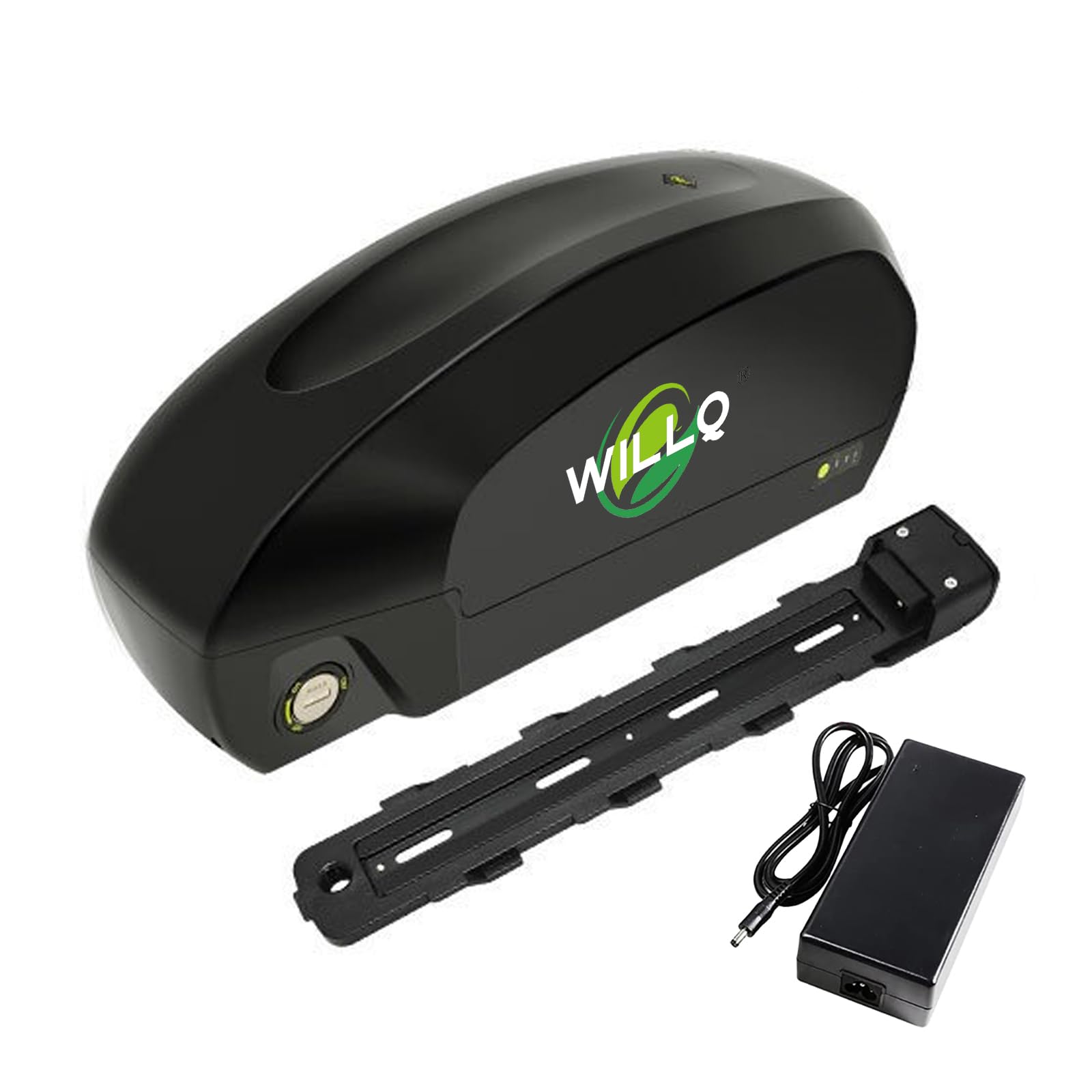 Batterie pour vélo électrique 52V 48V 10Ah 13Ah 15Ah 17.5Ah 20Ah 21Ah 24.5Ah Batterie au Lithium Amovible avec Chargeur et Carte de Protection BMS, pour Moteur de vélo de Ville.