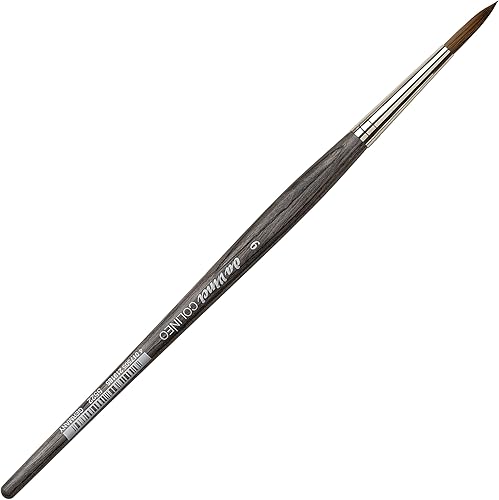 Miniatura 9 de da Vinci COLINEO Sintético Kolinsky Rojo Sable Redondo para Acuarela - Serie 5522 Rondas (8)