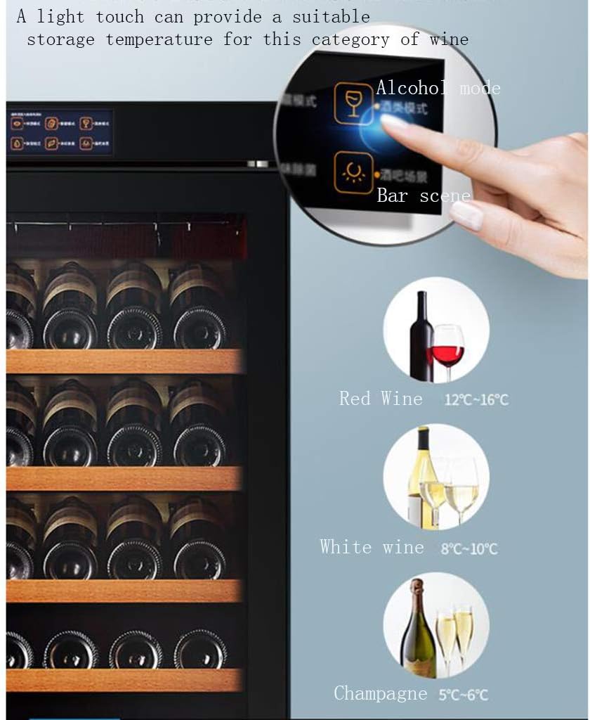 Wine Cooler Refrigerator -Wine Cellars and Coolers– Can Be Remotely Controlled The Temperature Range is 5-20℃ Wine Coolers for Home