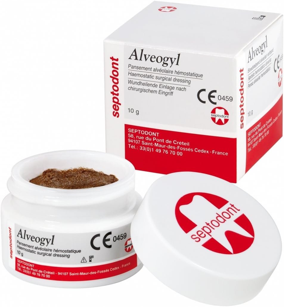 Septodont Alveogyl Haemostatic Surgical Dressing 10gms