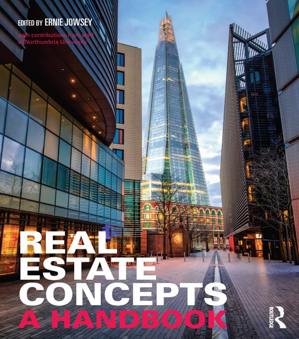 Real Estate Concepts: A Handbook      1st Edition, Kindle Edition