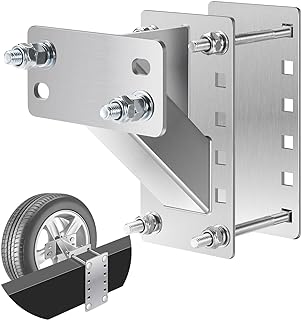 GADFISH Stainless Steel Spare Tire Carrier (4–6 Lug, 150 lb)