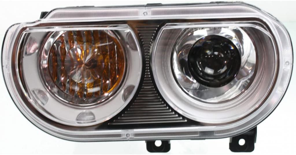 CarLights360 For Dodge Challenger Headlight 2008-2014 Passenger Side | HID Type | Replacement For CH2503219
