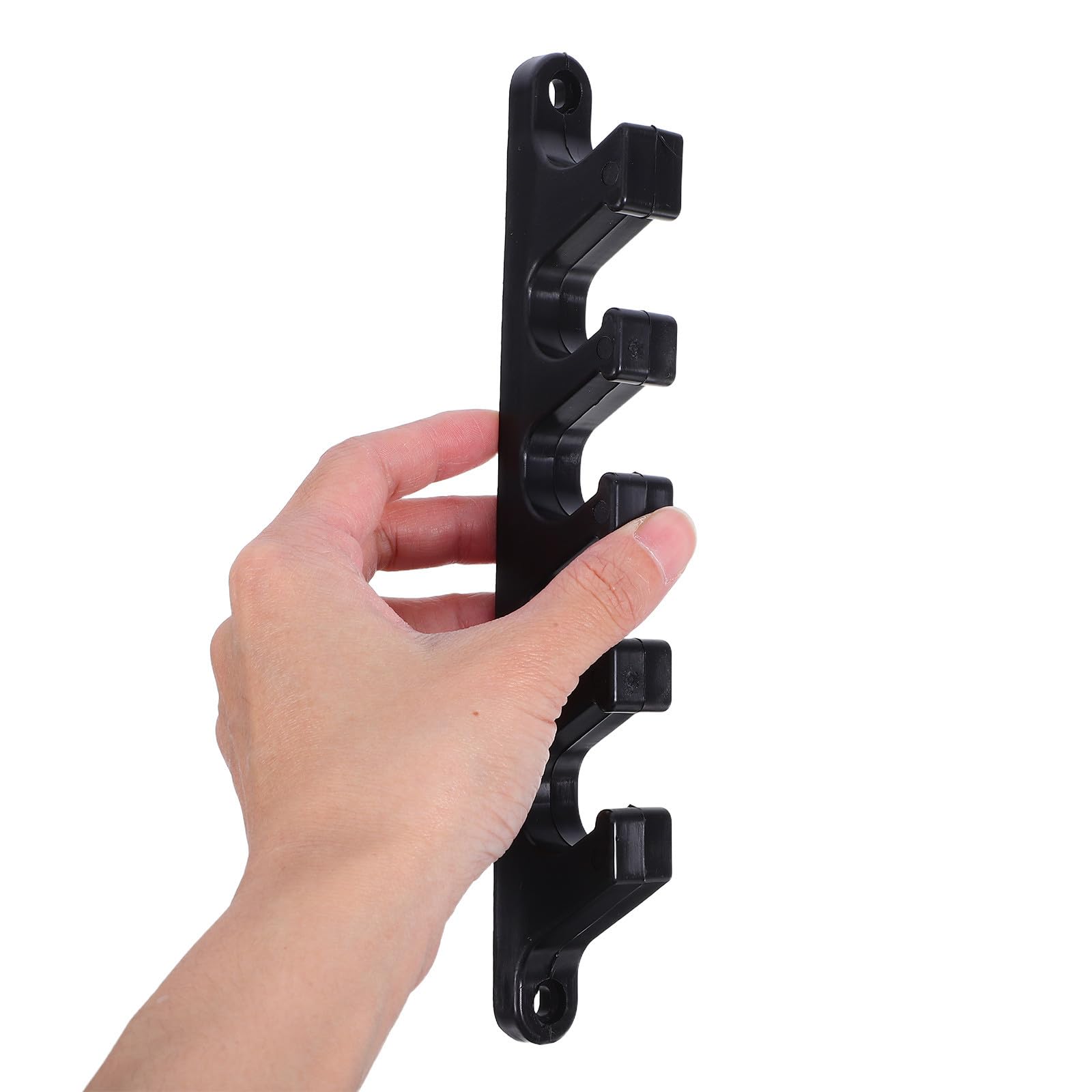 Soportes de Plástico para Tumbonas de Jardín Plegables, 4 Piezas Ajuste de 5 Posiciones, Resistente Intemperie y Conexión Estable para Camping y Exterior