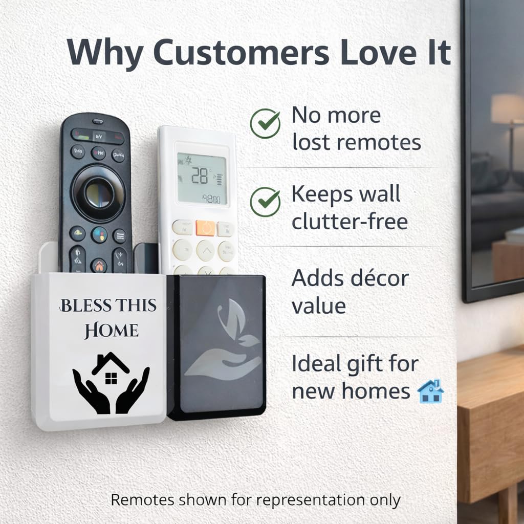 Organize Your Remotes with the Rainbow Dots Holder -5