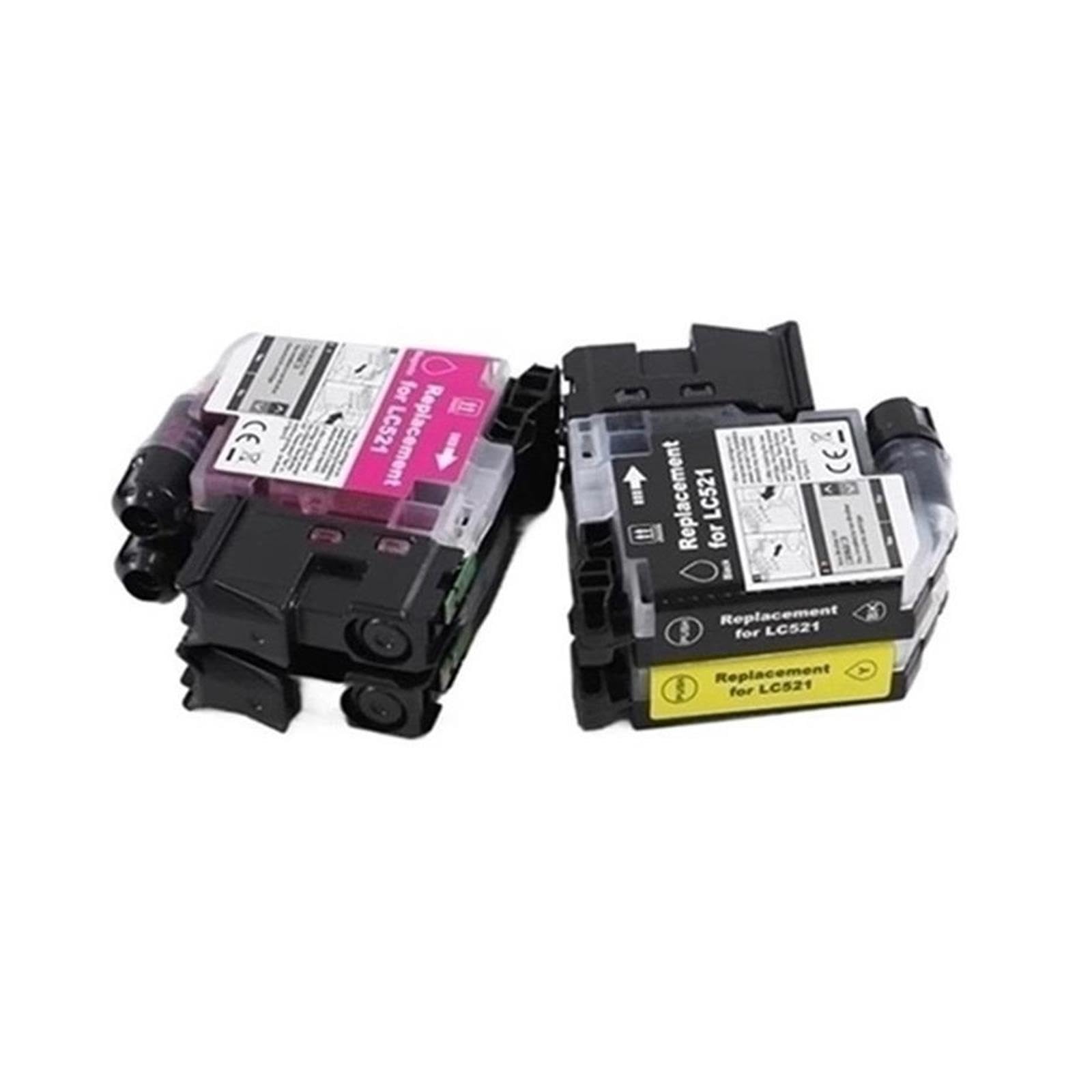 Cartucce LC521 con chip, compatibile con Brother