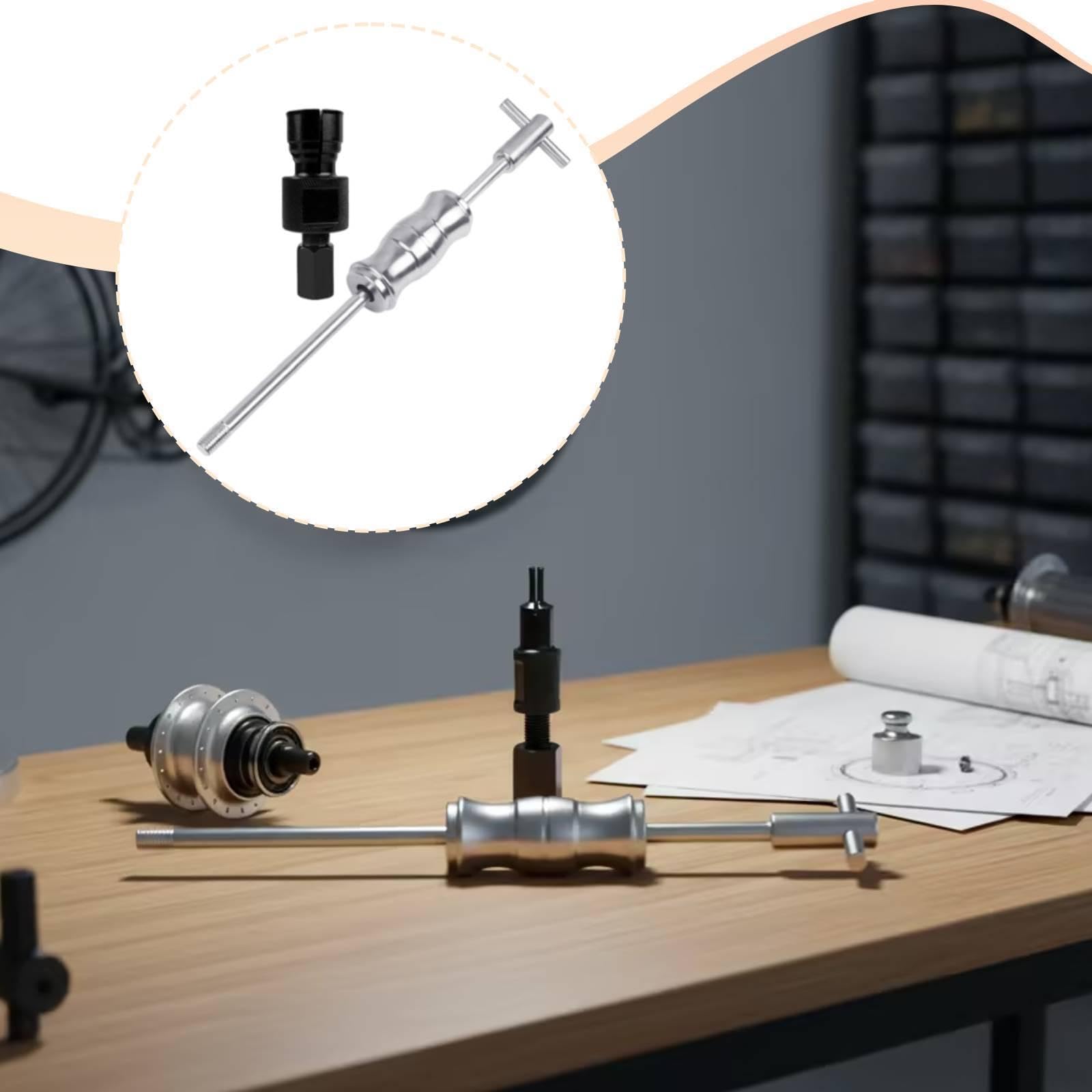 Ronyme Herramientas extractoras rodamientos orificio ciego, pinza resistente, kit extractor rodamientos profesional para reparación, 30 Mm a 32 Mm