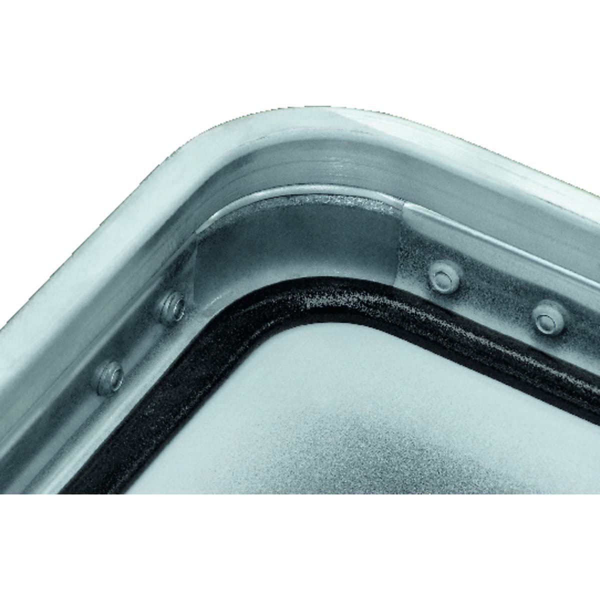 Zarges Akku Safe K470 (55 x 55 x 22 cm, silber, aus Stahl, mit Cirrux-Kissen, Batterieaufbewahrung, Batterien Schutzbox, stapelbare Batteriebox, Transportbox für Akkus) 40582