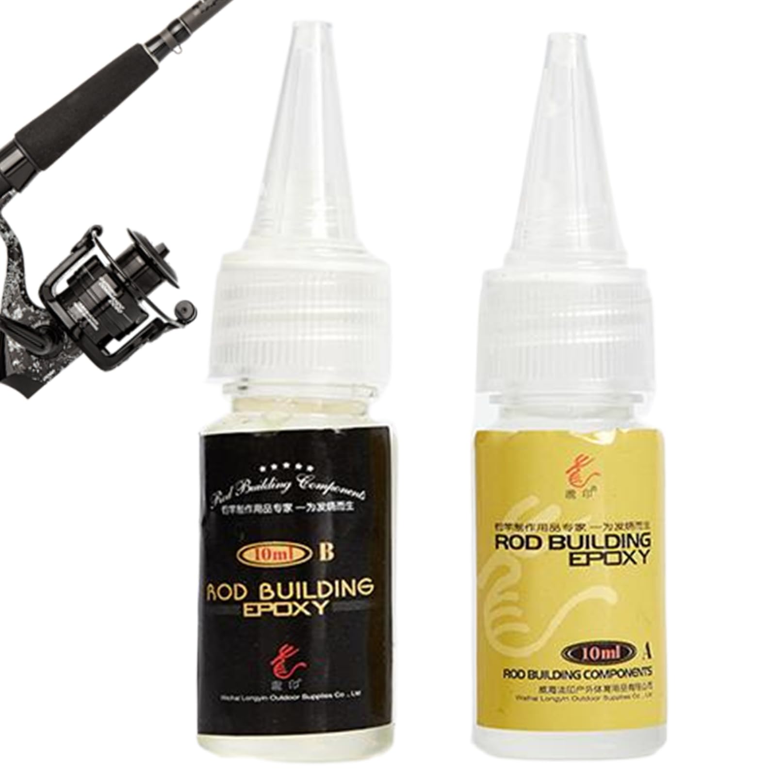 Rod Tip Repair Kit Epoxy, Thread Tools For DIY Fixes Fishing