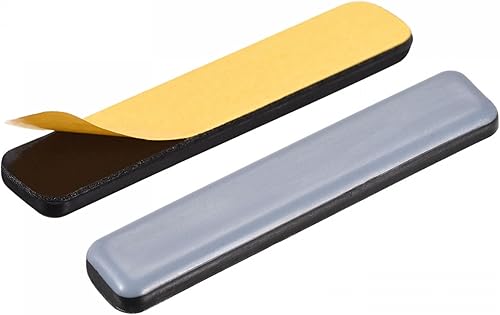 uxcell Deslizadores rectangulares de PTFE de 2.953 in x 0.591 in, adhesivo autoadhesivo para pisos de madera, baldosas cerámicas y alfombras, 12 uxcell Deslizadores rectangulares de PTFE de 2.953 in x 0.591 in, adhesivo autoadhesivo para pisos de madera, baldosas cerámicas y alfombras, 12