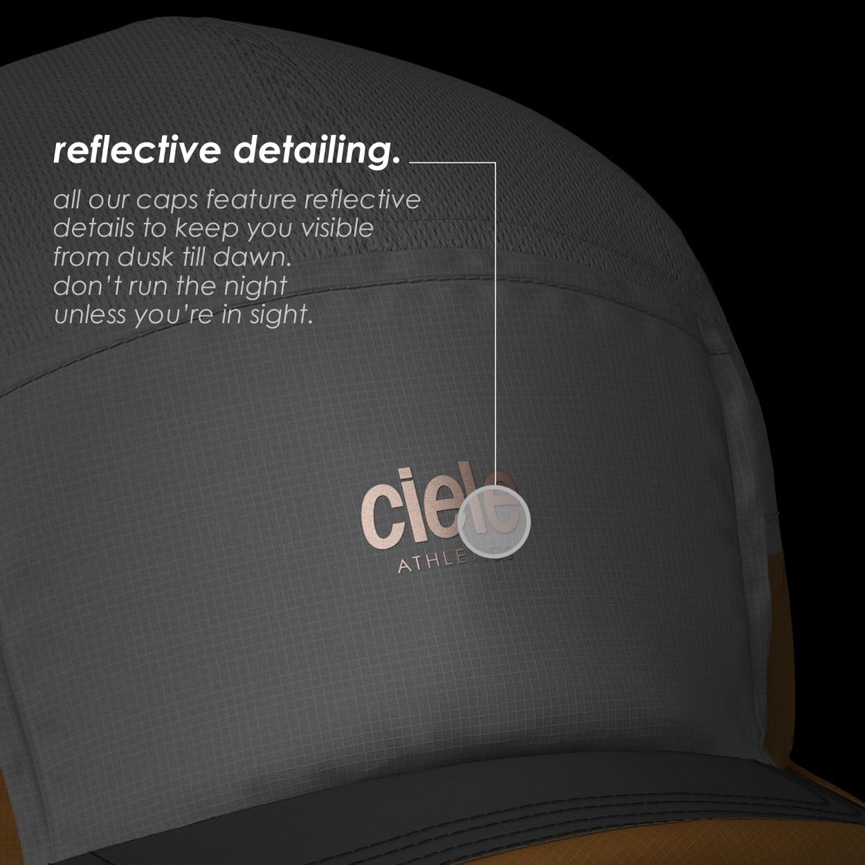 Ciele Athletics ALZCap SC - Premium SOFTcurve Brim, Washable Moisture Wicking Running Hat with Sun Protection