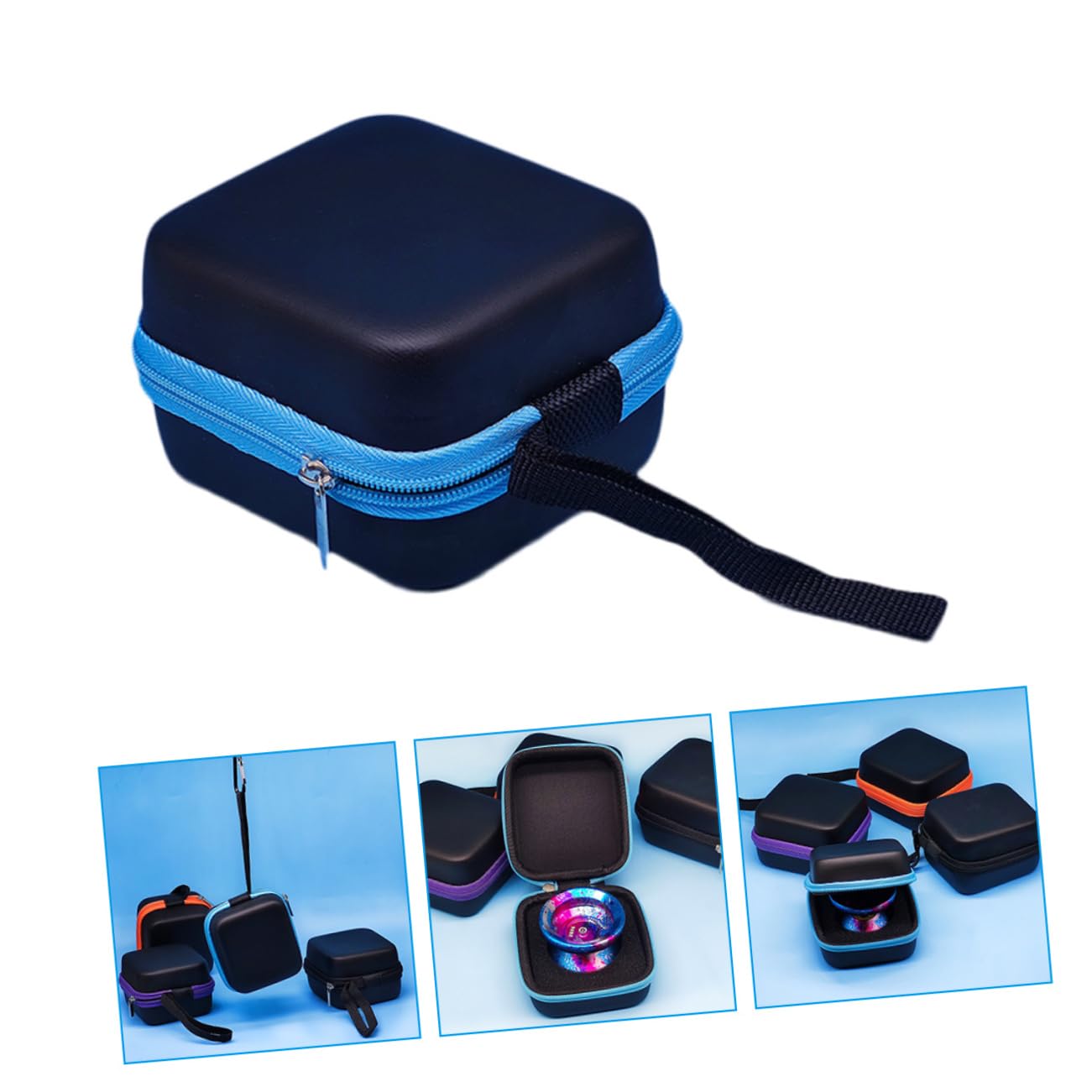 Vaguelly 5pièces De Rangement Yoyo Étui De Transport Compact Et Résistant Pochette Pratique pour Jouets Et Accessoires pour École Et Voyage