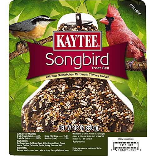 Kaytee Wild Bird Songbird Seed Treat Bell