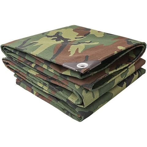DDRS Camo Canvas Tarp 6' x 8' Cover