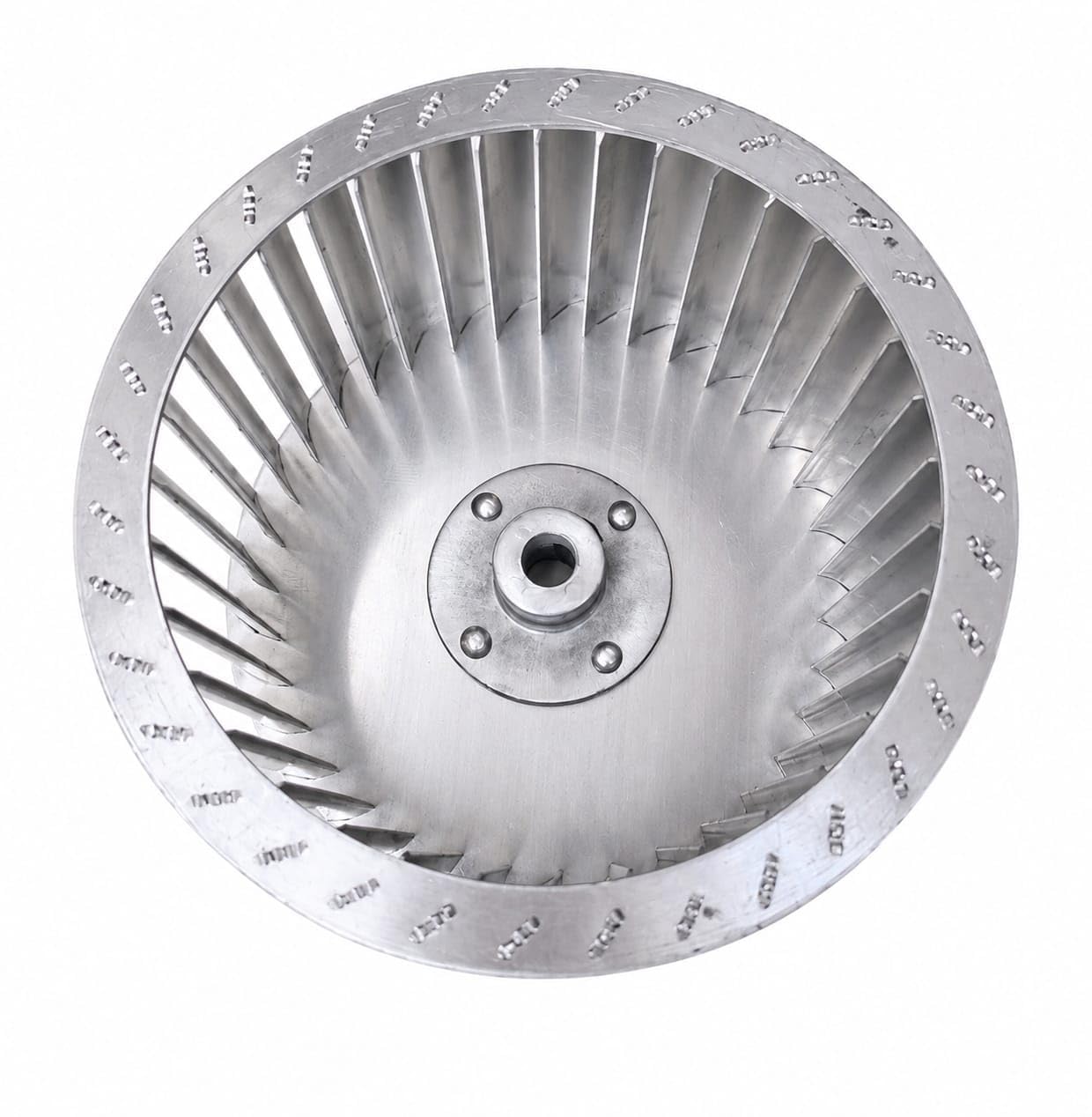 9" x 4" Clockwise Centrifugal Blower Wheel | Aluminium Squirrel Cage Fan Impeller | HVAC Air handling unit Replacement Blower Fan | Industrial Ventilation Exhaust System-image-13