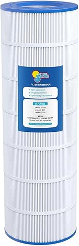 Miniatura 13 de In The Swim Paquete de 4 cartuchos de filtro de piscina premium de repuesto para filtro Pentair Clean & Clear Plus 320 CCP320