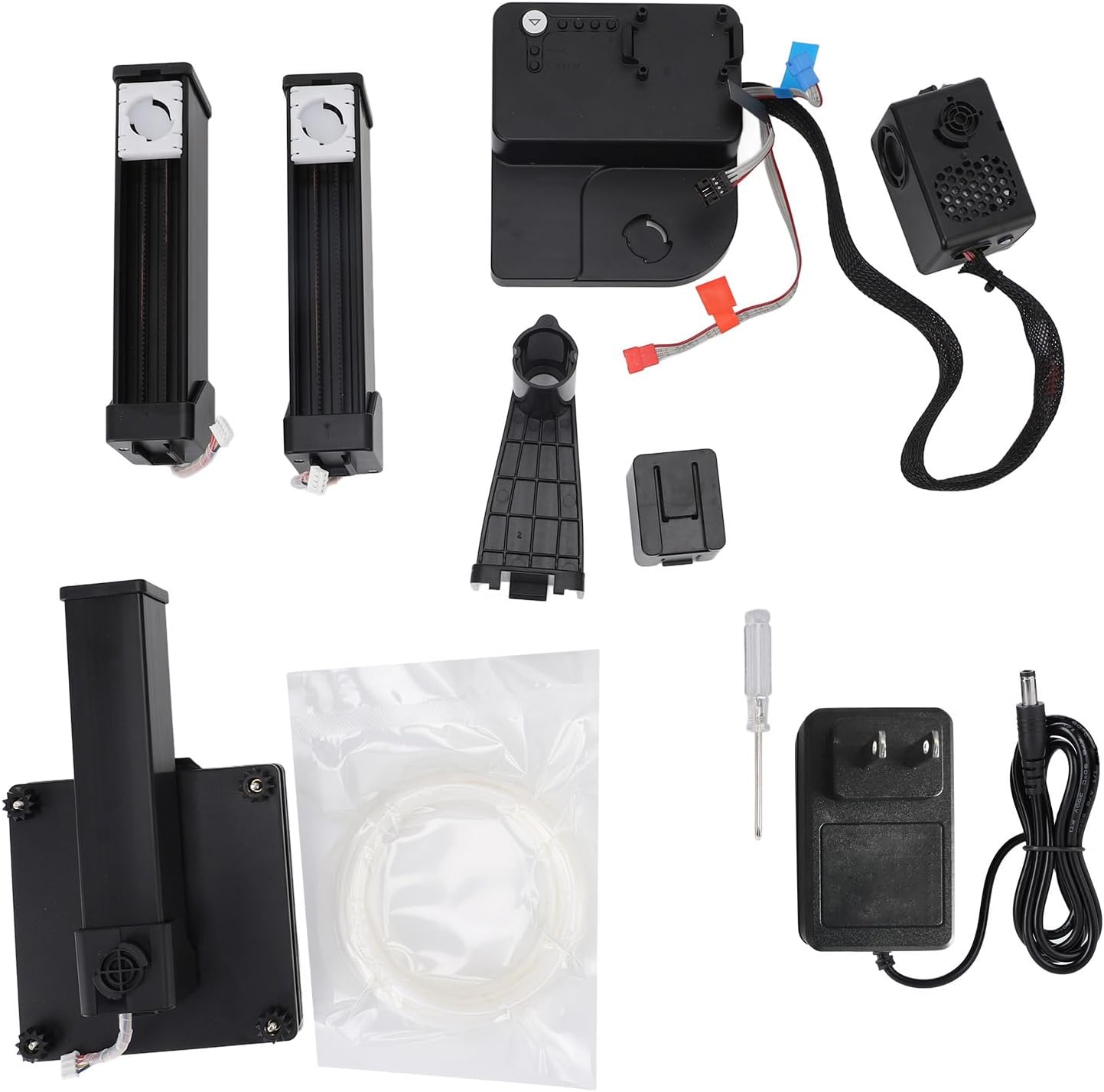 Gonetre Frequency Division Multiplexing 3D Printer for Beginners, FDM High Accuracy Fast Heating 3D Printing Machine 100x100x100mm Build Size, 1.75mm TPU PLA Filament Compatibility