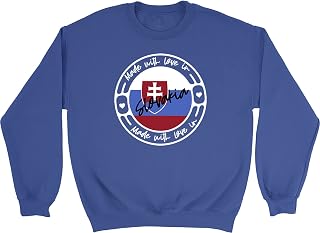 Shopagift Made with Love in Slovakia Kids Childrens Jumper Sweatshirt