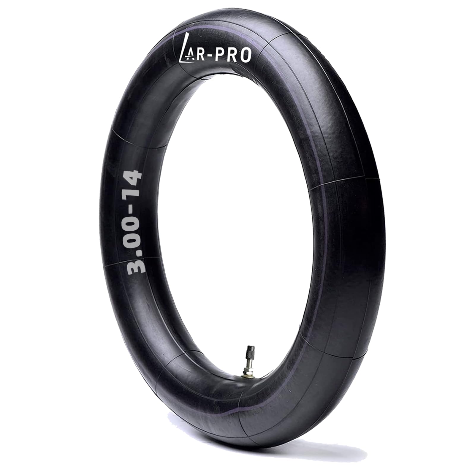 AR-PRO 3.00-14 Dirt Bike Inner Tubes with TR4 Straight Valve, Heavy Duty 90/100-14 Rear Motorcycle Inner Tube for 110cc 125cc 140cc Dirt Pit Bike Tires (1-Pack)