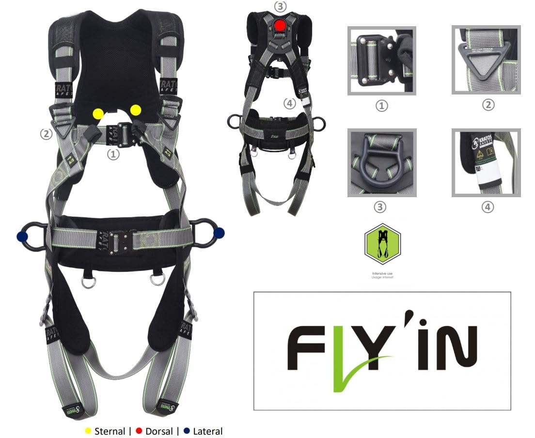 Kratos Safety fa1020101 arnés fly' in 2