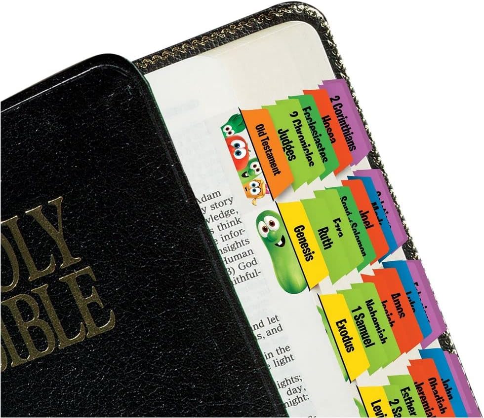 Veggie Tails Bible Index Tabs Amazon.ca Office Products