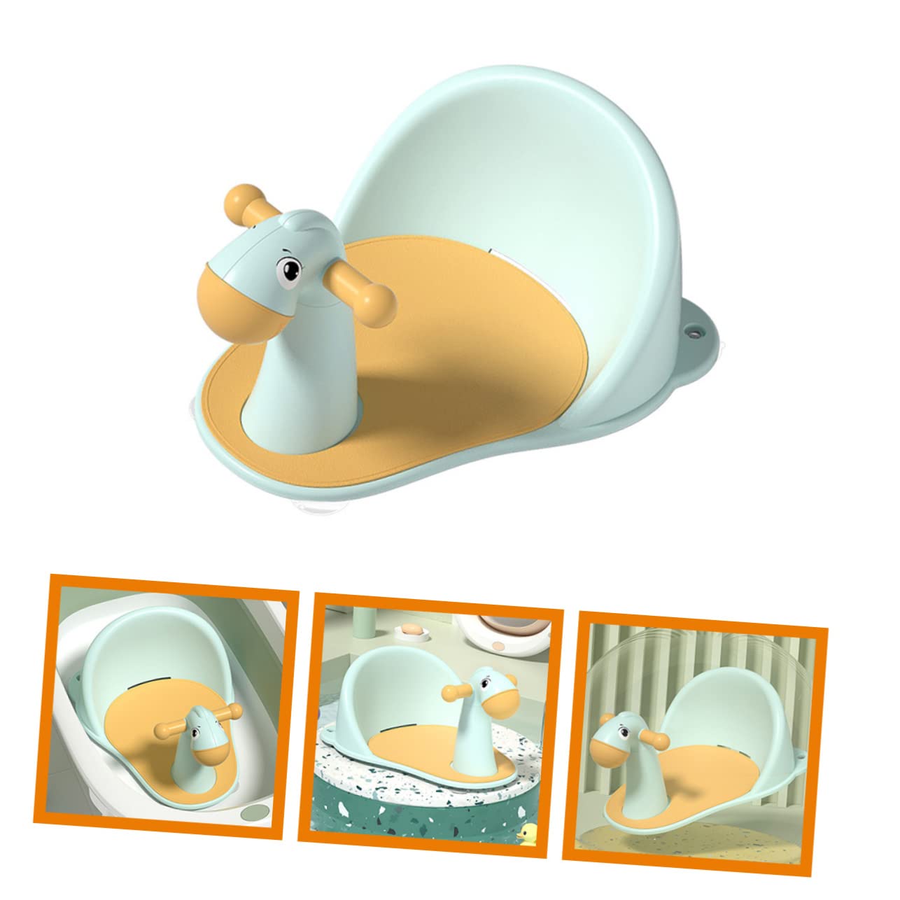 Asiento de Baño para Bebés Silla de Ducha Pp Antideslizante