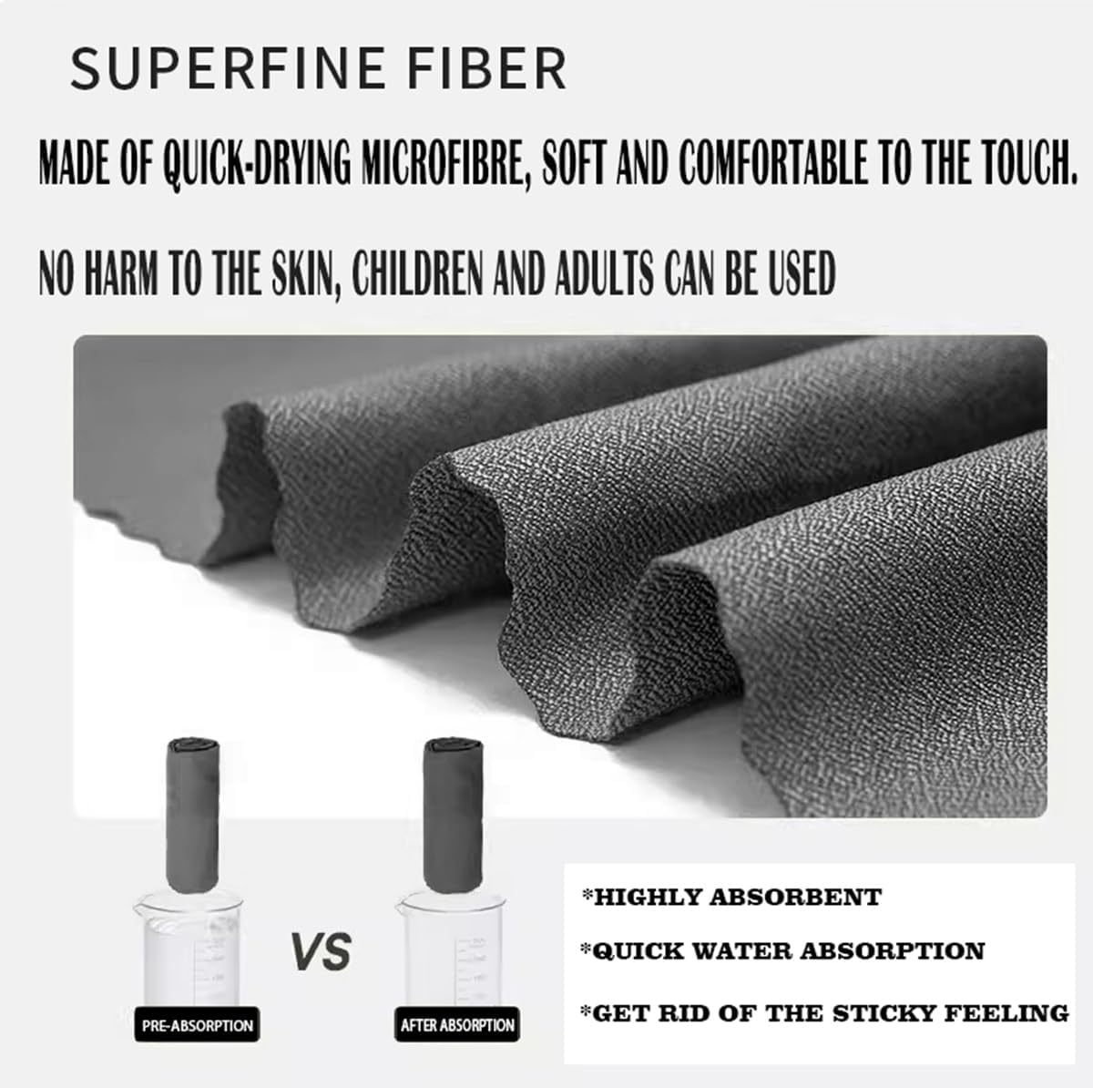 FANCAME Quick Dry Towel with Whale Silicone Sleeve Microfiber Sports Travel Towel Soft Breathable Cooling Towel Absorbent Compact Beach Towels,Suitable for Gym,Camping and Yoga (Brown, 11‘’x 31‘’)