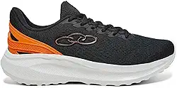 Tênis Olympikus Triunfo 3 Masculino - Preto e Laranja - 37