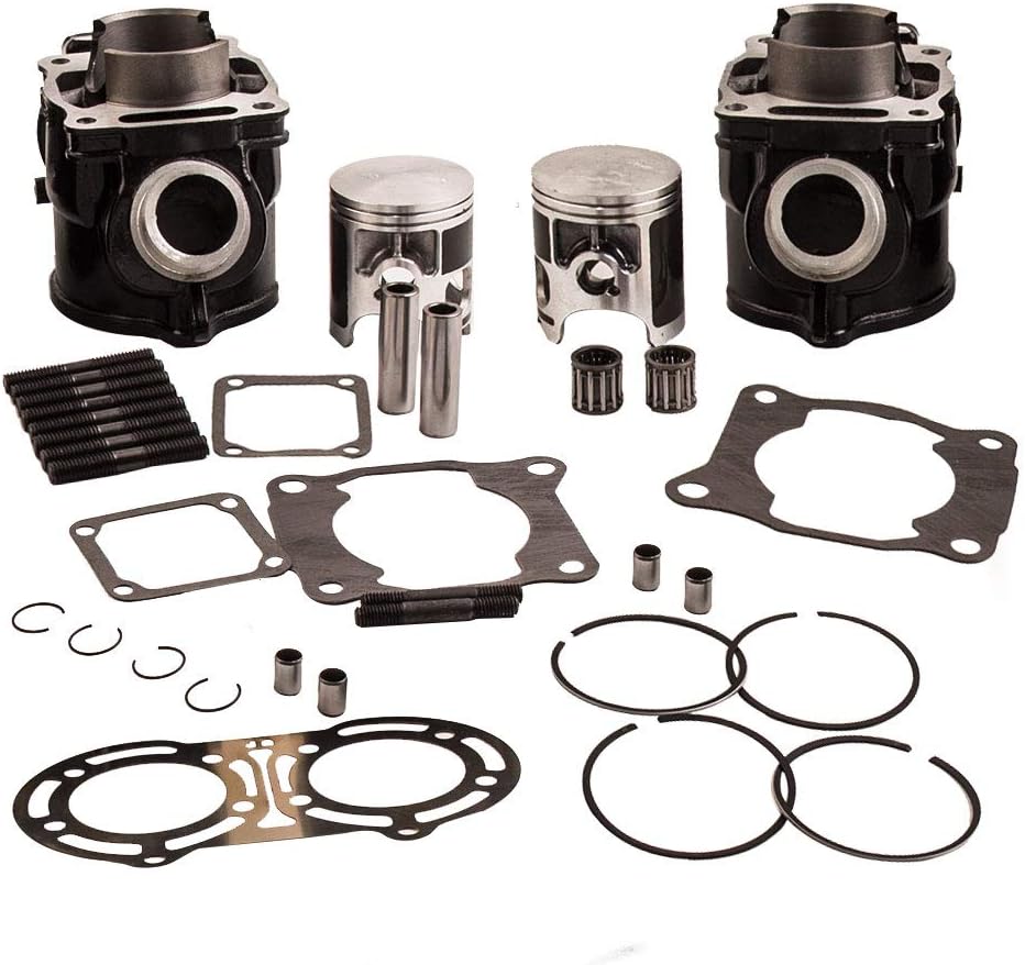 Cylinder Piston Gasket Kit for Yamaha Banshee 350 YFZ350 1987-2006 347cc 64mm 2GU-11311-00-00 2GU-11321-00-00
