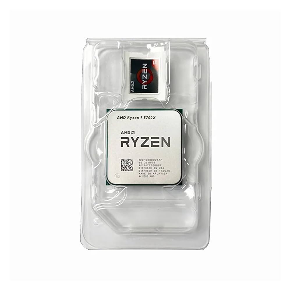 CPU AMD RYZEN7 5700x 8Core 16rhread AMD Ryzen 7 5700X 8-Core Processor Best Price in India on