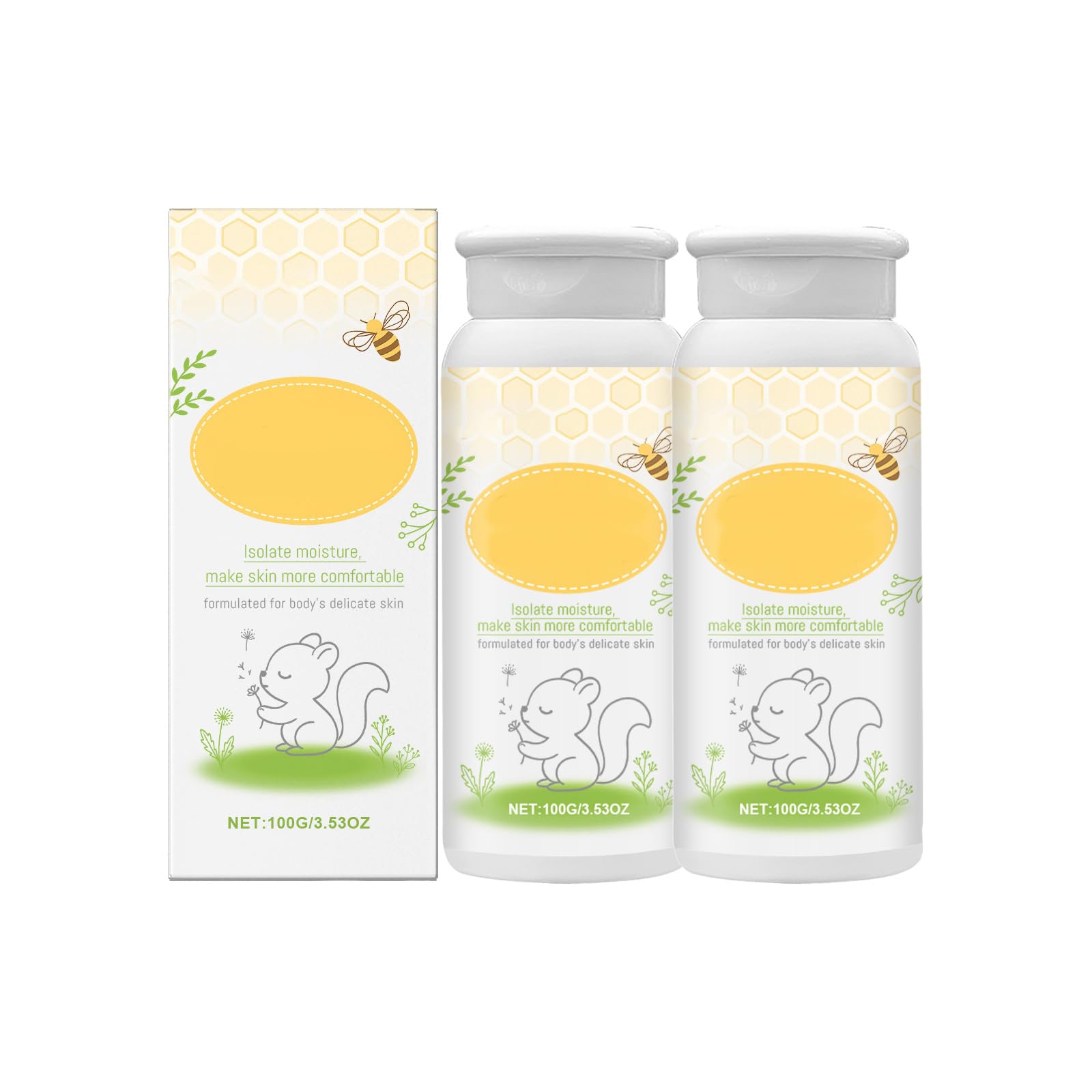 Baby Powder, Talc Free and Hypoallergenic for Safe and Gentle Comfort, Natural Origin โ image 1