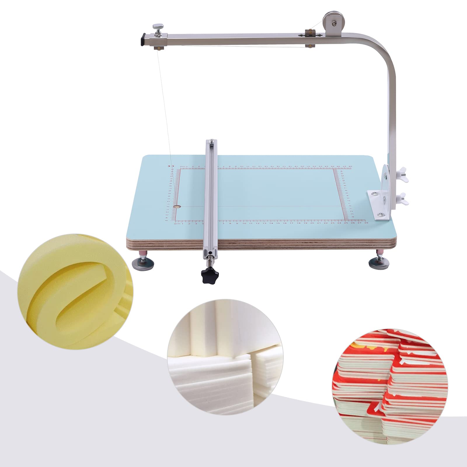 Hot Wire Cutter Thermocut Foam Cutting Machine 72W 100-240V AC, Table Top Styrofoam Cutter Cutting Foams, Sponge, Pearl Cotton