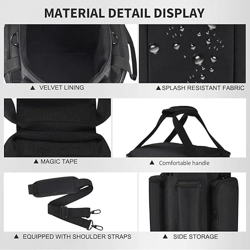 Miniatura 5 de Bose S1 PRO Funda de altavoz inalámbrico Bolsa de almacenamiento de altavoz de audio Micrófono Alambre Bolsa protectora Duro Bolsa de hombro portátil