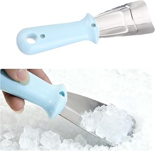 Multi-Purpose ice Scraper: one Swipe Breaks Through ice. Quickly Clears car Windows and Refrigerator Frost Without Scratching Surfaces. Solves ICY Challenges in Minutes.