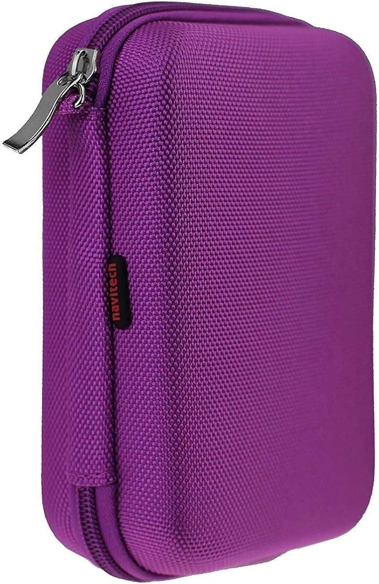 Caja de reloj y accesorios Navitech Purple compatible con el reloj deportivo SUUNTO Race GPS