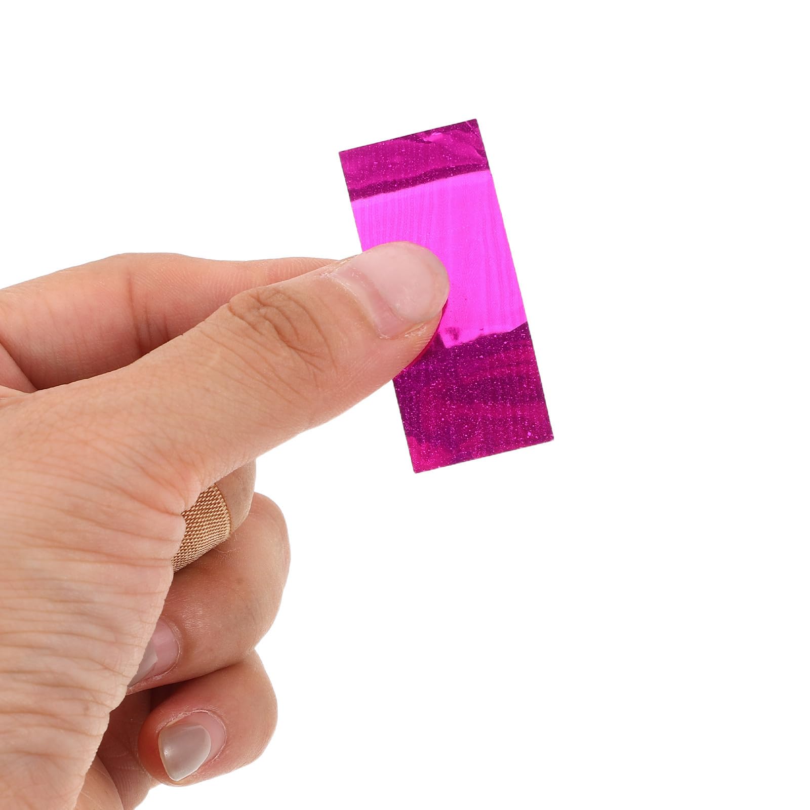 Zerodeko Papel de Confeti Metálico para Máquina de Flores, Tamaño 5x2 Cm, Colores Resistentes al Desvanecimiento para Reuniones Familiares y Actuaciones en Escenario