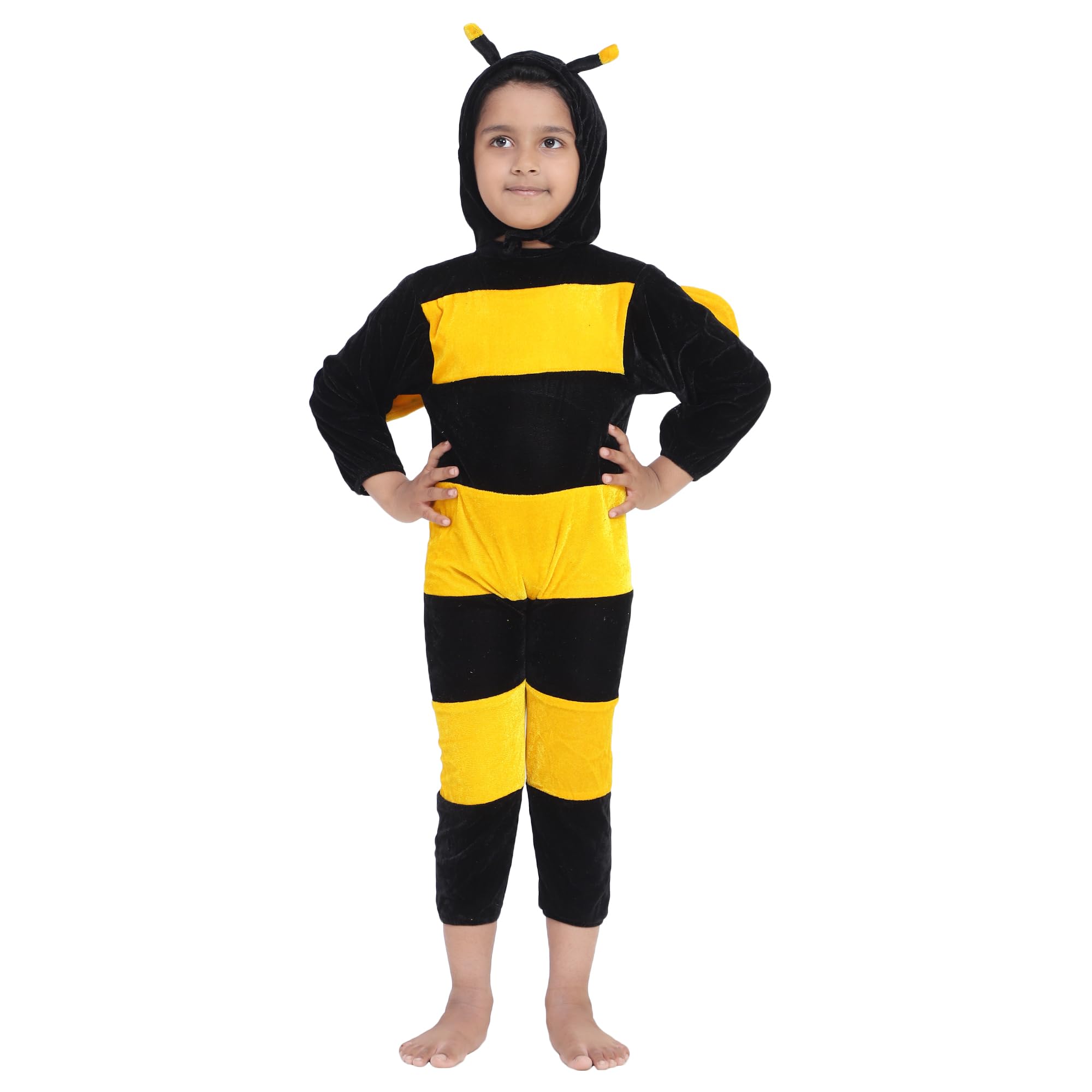 CREATIWONE Hosiery Fabric Honey Bee Insect Costume For Kids Halloween Fancy Dress School Annual Function Birthday Gift | Cosplay Bodysuit for Boys and Girls (7-8 Years) (B0D4DVPBJX) Amazon Price History, Amazon Price Tracker