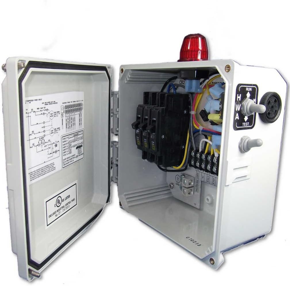 SPI Bio Septic Pump Control Panel No Timer