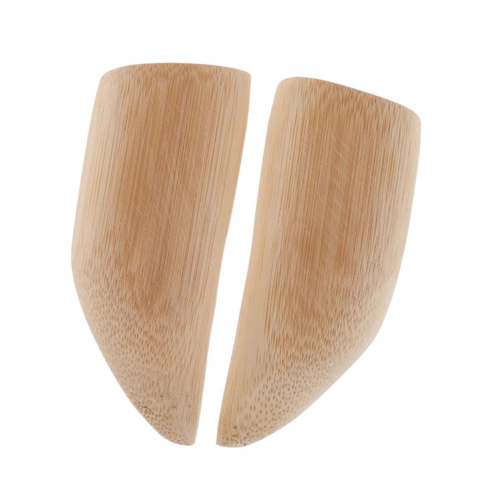 STOBAZA 1 Pair Hand Carved Buddhist Divination Cup Crafts Buddhist Holy Cups Divination Tool Chinese Divination Cup Unique Divination Cup Sacrifice Supplies