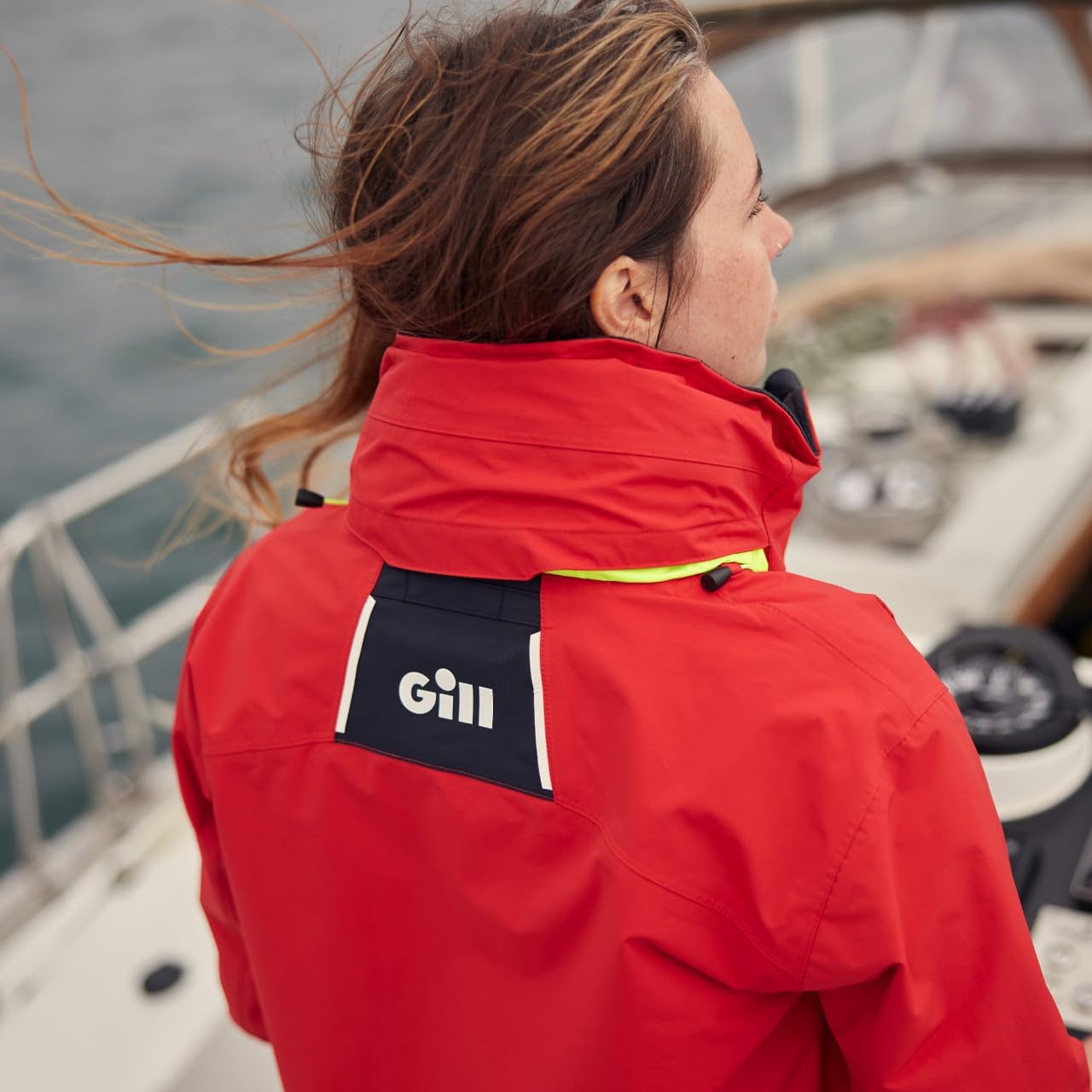 Gill Womens OS3 Coastal Sailing Jacket - Waterproof, Breathable & Stain Repellent